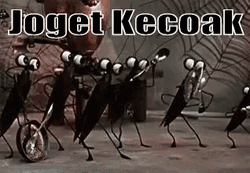 Gracefully Dancing Cockroach GIF