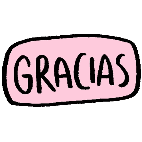Gracias Sticker
