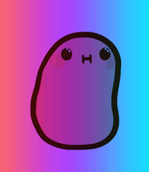 Gradient Color Potato GIF