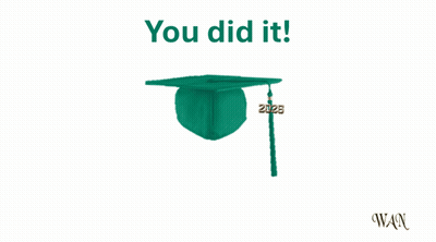 Graduation Cap And Diploma Congratulations GIF