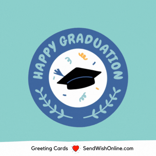 Graduation Cap Nice Job Congratulations GIF