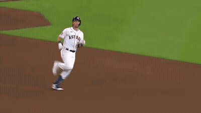 Grae Kessinger Is Running On A Baseball Field During A Game GIF