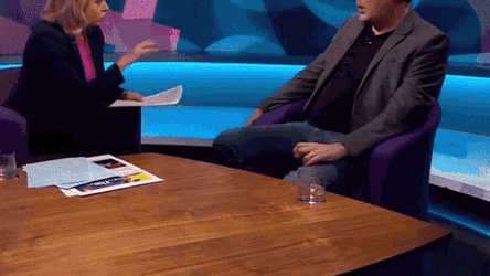 Graham Linehan Legs GIF