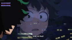 Gran Torino And Deku Building Explosion GIF