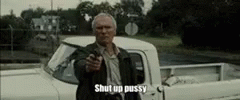 Gran Torino Clint Eastwood Made Them Shut Up GIF