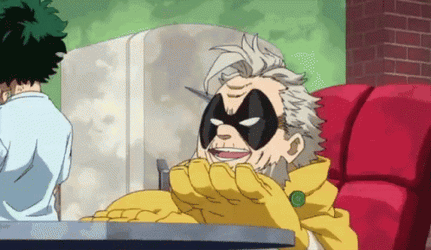 Gran Torino On Planning Something With Deku GIF
