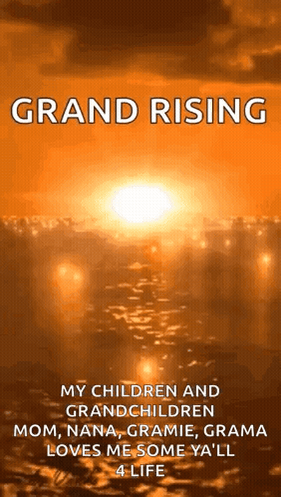 Grand Rising Children Grandchildren Mom Nana Grammie Grama GIF