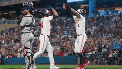 Grand Slam Players High Five GIF