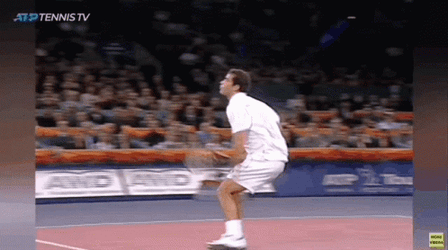 Grand Slam Strong Tennis Smash GIF