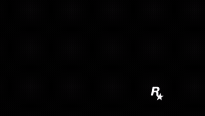 Grand Theft Auto Logo On Red Background GIF