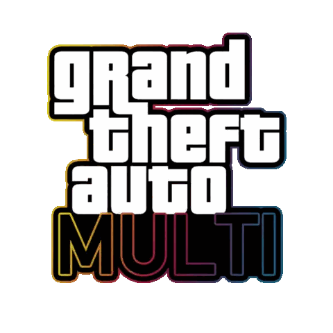 Grand Theft Auto Logo Sticker