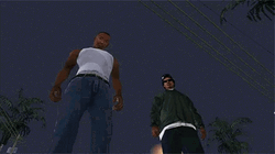 Grand Theft Auto San Andreas Carl Johnson Stomp GIF