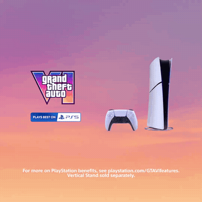 Grand Theft Auto V Ad On PlayStation GIF