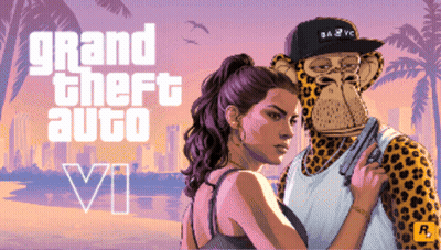Grand Theft Auto VI Advertisement Monkey And Woman GIF