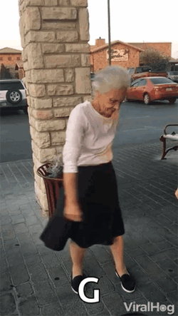 Grandma Floss Dance GIF