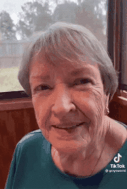 Grandma Getting Slapping Face GIF