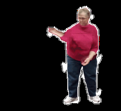 Grandma Stop Motion Dance GIF