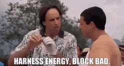 Grandmas Boy Harness Energy Block Bad GIF