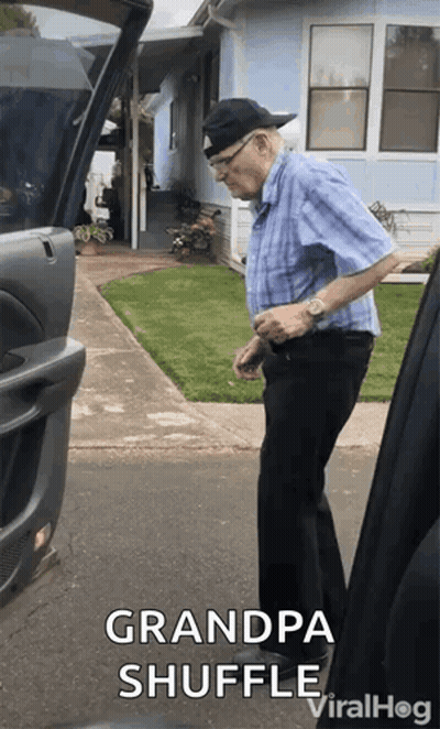 Grandpa Shuffle GIF