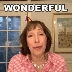 Granny Humble Saying Wonderful GIF
