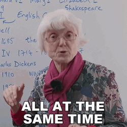 Granny Saying Its About Damn Time GIF
