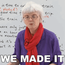 Granny We Made It GIF