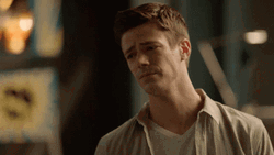 Grant Gustin Barry Allen Disappointed GIF