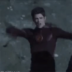 Grant Gustin Flash Party Dance GIF