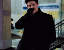Grant Gustin Funny Pen GIF