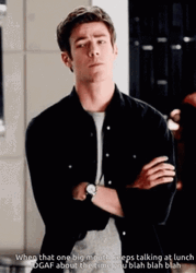 Grant Gustin I Dont Care GIF