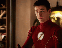 Grant Gustin Snowbarry Concerned GIF