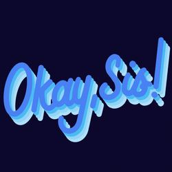 Graphic Lettering Okay Meme GIF