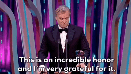 Grateful Christopher Nolan Film Awards GIF