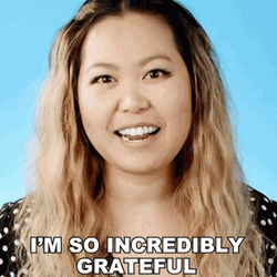 Grateful Journalist Ellen Chang GIF