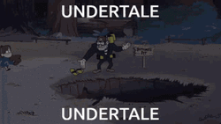 Gravity Falls Undertale GIF