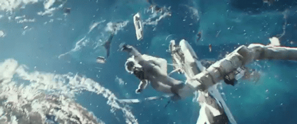 Gravity Official Main Trailer GIF