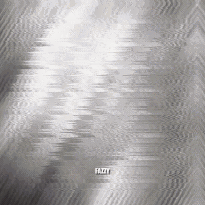 Gray Background Saying Fazzy GIF