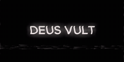 Gray Background With Green And Red Letters Exit GIF