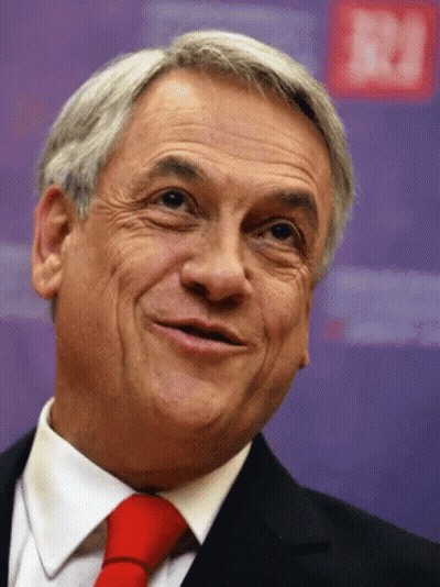 Gray-Haired Man Red Tie Smiling Purple Wall N GIF