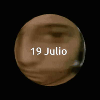 Gray Sphere With 19 Julio GIF