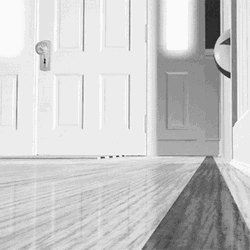 Grayscale Toy Story Bouncing Ball GIF