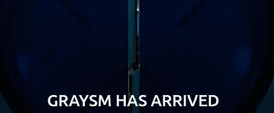 Graysm Has Arrived Advertisement Bald Man GIF
