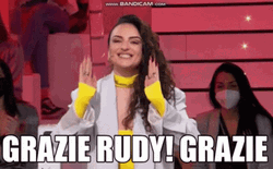 Grazie Rudy Grazie GIF