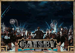 Great Gatsby Fireworks GIF