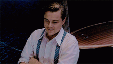 Great Gatsby Leonardo DiCaprio Talking GIF