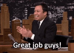 Great Job Guys Jimmy Fallon GIF