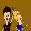 Great Minds Think Alike Beavis And Butthead GIF