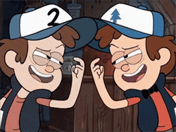 Great Minds Think Alike Dipper Pines Gravity Falls GIF