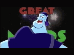 Great Minds Think Alike Genie Animation GIF