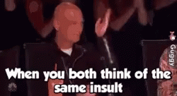 Great Minds Think Alike Howie Mandel GIF